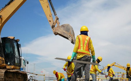 建筑工地上都有哪些常用的防護(hù)手套