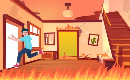 正確的火災(zāi)逃生方法以及常見誤區(qū)