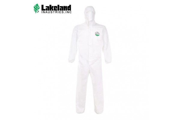 AMN428E 帶帽連體防護服