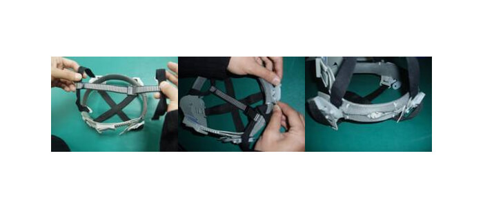 華信&ldquo;小金剛&rdquo;V-PRO系列安全帽組裝佩戴步驟