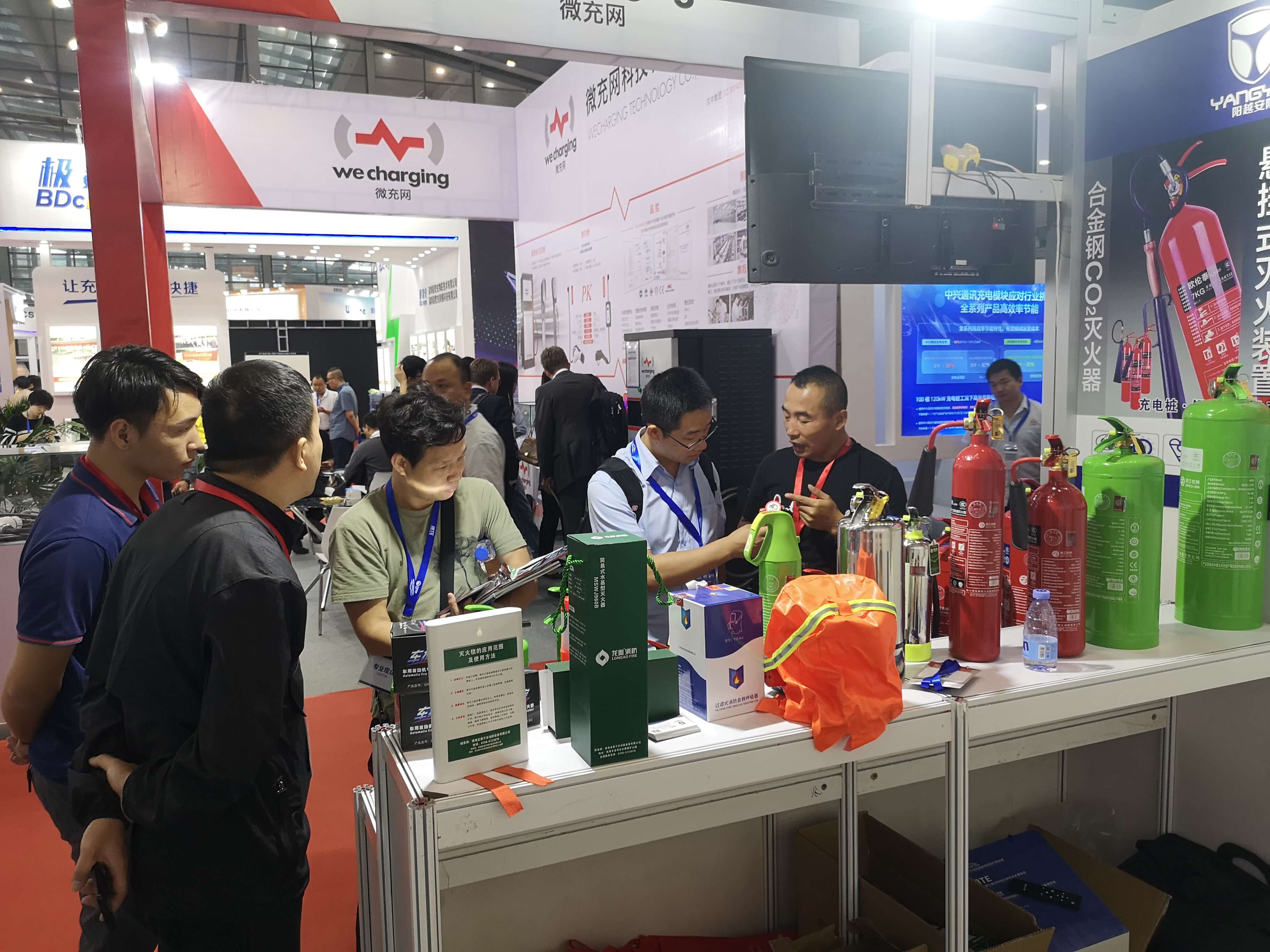廣州陽越安防赴深圳參加2019第三屆深圳國際充電(站)樁技術(shù)設(shè)備展覽會(簡稱CPTE)