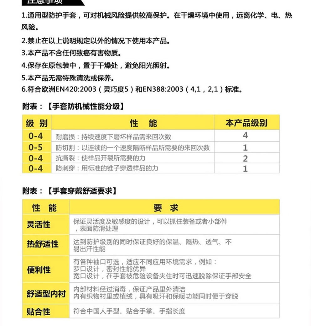 代爾塔201510氯丁防化耐酸堿手套