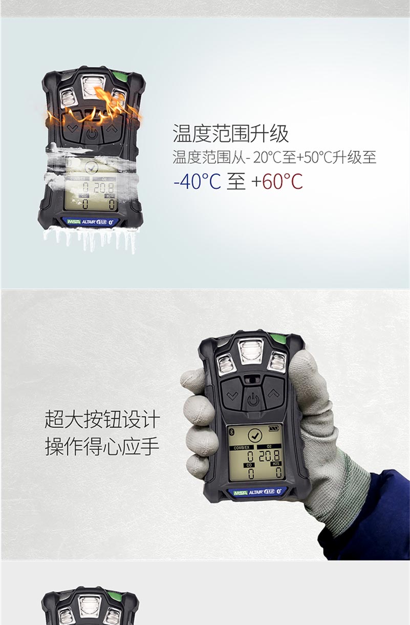 梅思安 10196188 天鷹4XR藍牙版氣體檢測儀