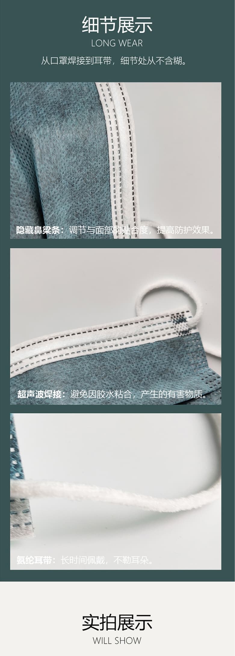 保為康F63一次性活性炭口罩