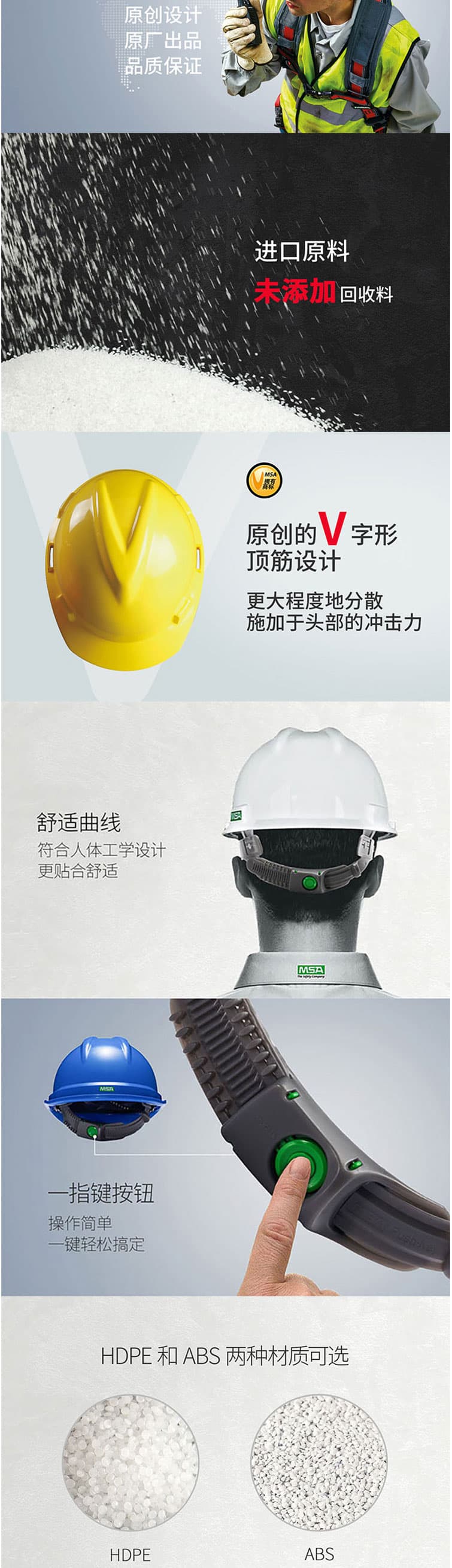 梅思安 10146458標準型PE安全帽