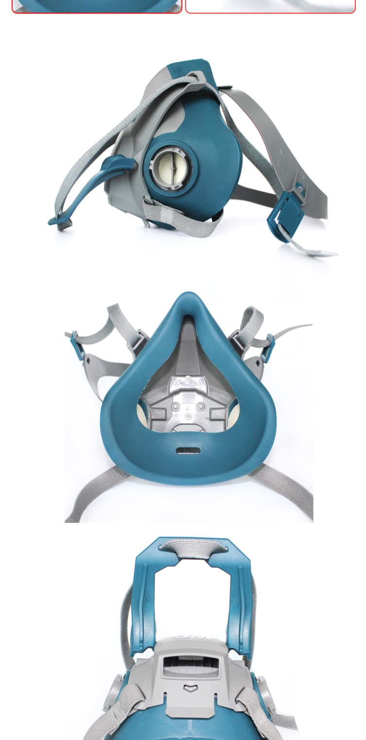 3M 6502QL 快扣硅膠半面型防護(hù)面罩