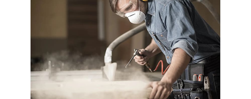 防塵口罩：保護(hù)呼吸，防止污染