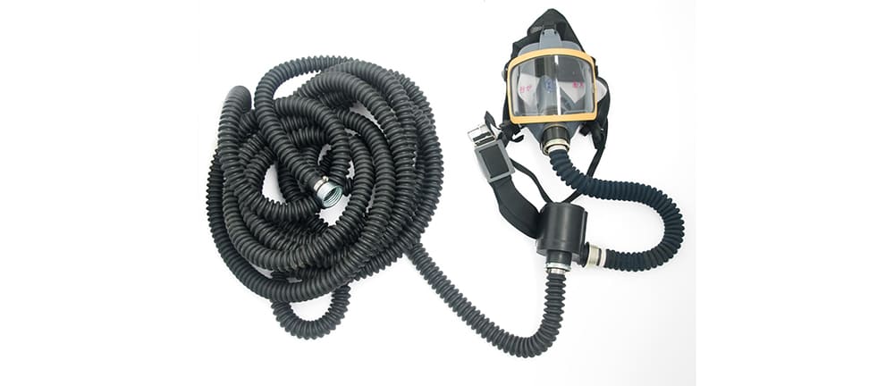 長管式面具：保護呼吸，防范危險